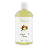 Soapeauty Argan Oil bottle pour for smooth skincare routines.