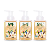 South Of France SoF hydrating foaming hand wash bottle closeup showcases rich lather for daily hand care.