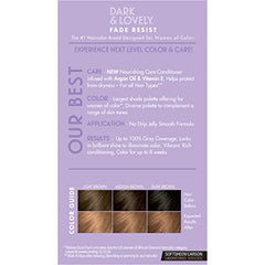 SoftSheen Dark and Lovely color mix jar ready for even application