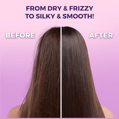 sohl-I.D. Hair Serum frizz-control image suggests smoother strands.