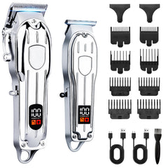 Soieho hair clippers closeup blades for precise trimming and edge work