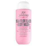 Sol de Janeiro Beija Flor body wash bottle front highlights replenishing moisture for smooth skin