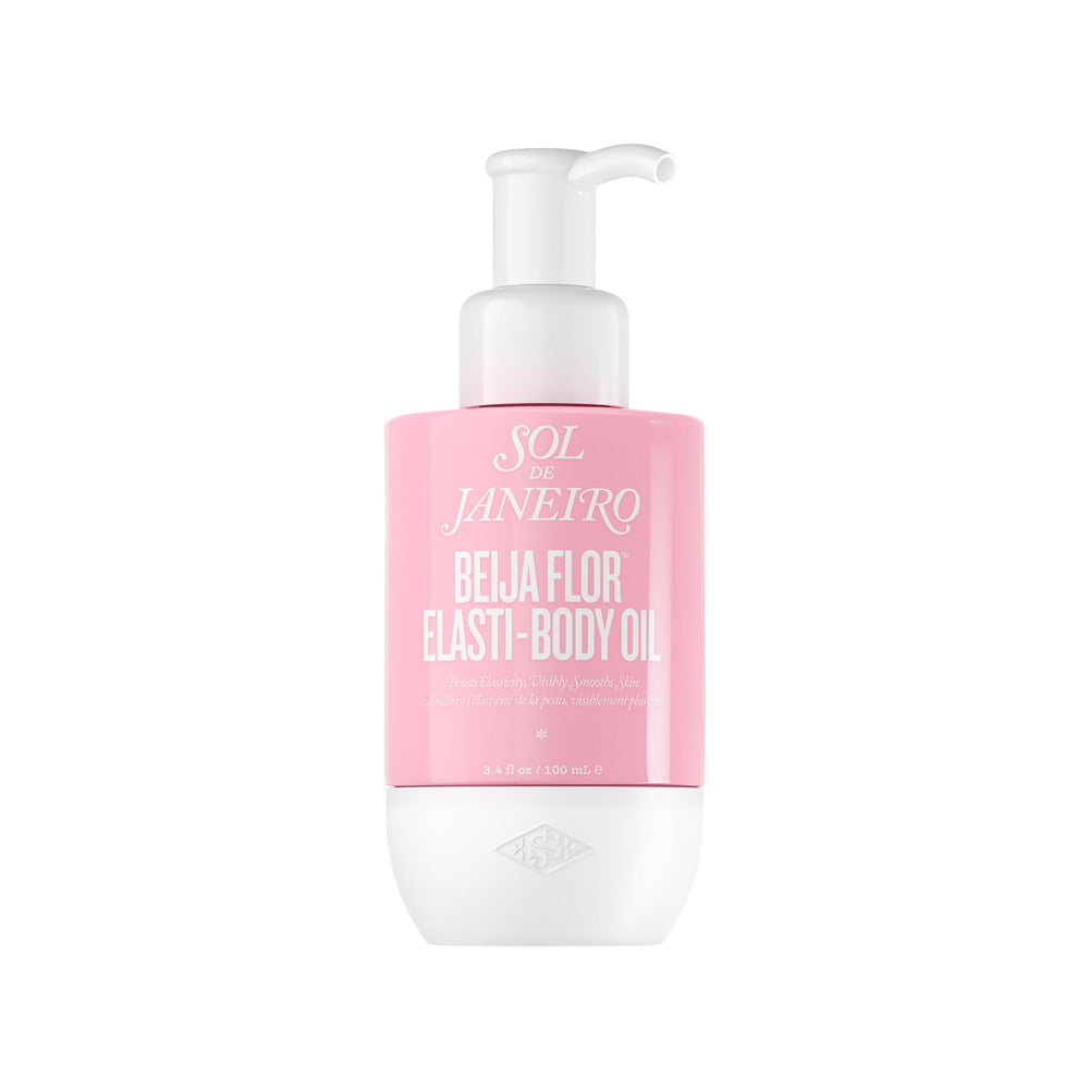 Sol de Janeiro Beija Flor Elasti-Body Oil bottle shown for smooth, nourished skin
