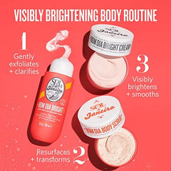 Sol de Janeiro Bom Dia Bright Body Wash foam lather demonstrates creamy cleansing
