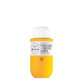 Sol de Janeiro Brazilian Joia shampoo bottle front shows bond-repairing formula for fine to medium hair