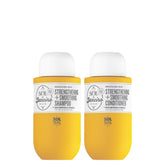 Sol de Janeiro Brazilian Joia shampoo bottle showing damage repair formula for smoother hair