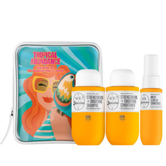 Sol de Janeiro Brazilian Joia shampoo bottle highlighting sulfate-free repair for fine to medium hair.