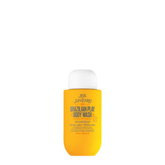 Sol de Janeiro Brazilian Play Shower Cream Gel bottle for silky skin nourishment.