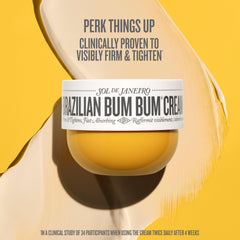 Sol de Janeiro Bum Bum Cream with Cheirosa 62 notes offers radiant, luxurious fragrance.
