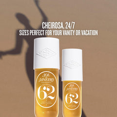 Sol de Janeiro Cheirosa mist travel bottle ideal for on-the-go refresh.