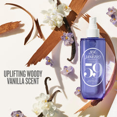 Cheirosa59 sugared violet detail emphasizes playful floral sweetness in a woody gourmand