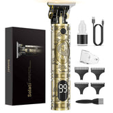 Solati hair clippers cordless battery charging view highlights long runtime for all-day grooming