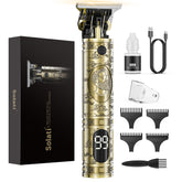 Solati hair clippers with LCD display provide real-time battery status for quick grooming sessions