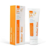 Solbar Sunscreen Zinc Unscented Cream tube ready for daily facial protection.