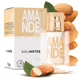 Solinotes Almond Eau de Parfum bottle for daily wear and unisex appeal
