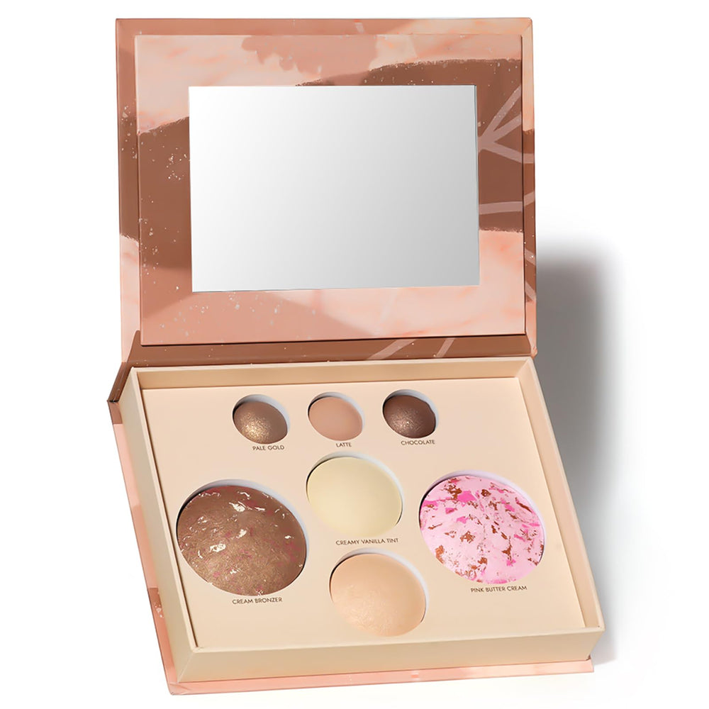 SOLLASY baked makeup palette packaging secure closure for safe travel