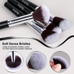 SOLVE foundation brush with dense synthetic bristles for a flawless base.