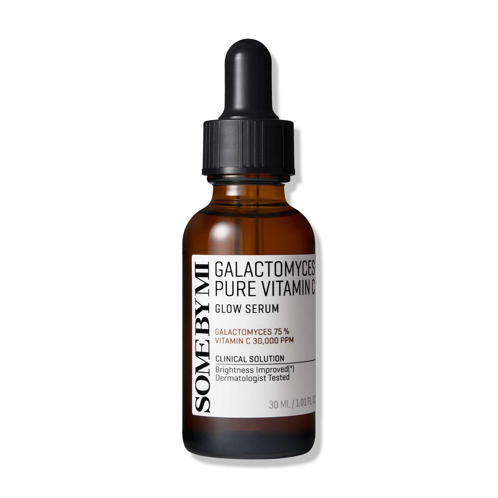 SOME BY MI Galactomyces Pure Vitamin C Serum bottle promises brightening glow