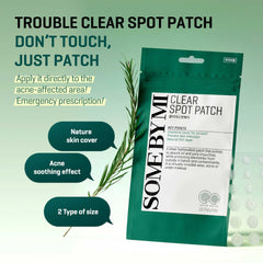 SOME BY MI hydrocolloid fabric close-up depicting moisture absorption and barrier protection.