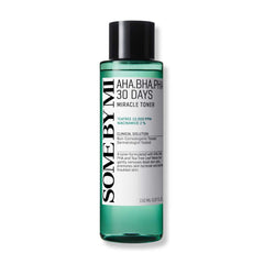 SOME BY MI Miracle Toner bottle for a refreshed start and smoother skin texture.