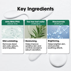 SOME BY MI Miracle Toner texture closeup highlights gentle exfoliation for clearer complexion.