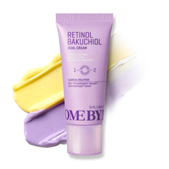 SOME BY MI retinol-bakuchiol dual-cream tube shows texture refinement potential