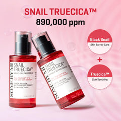 Front packaging of SOME BY MI Snail Trucica Serum