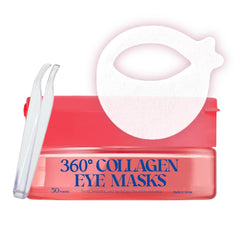SOMISOME 360° eye masks packaging signals premium Korean skincare for daily use.