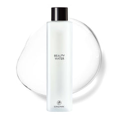 SON&PARK Beauty Water 340ml bottle pour for refreshing cleansing and hydrating exfoliation.