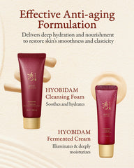 Sooryehan Hyobidam Cream jar highlights rich moisture and elasticity support.