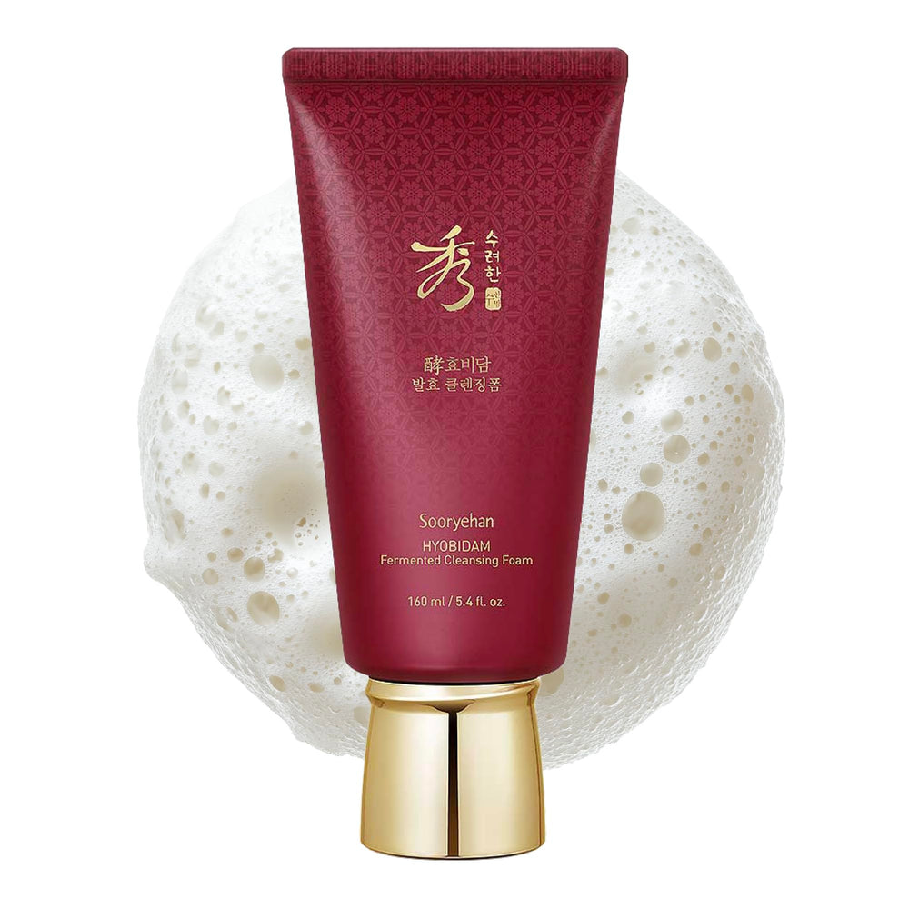 Sooryehan Hyobidam Fermented Cleansing Foam bottle for hydrated cleansing