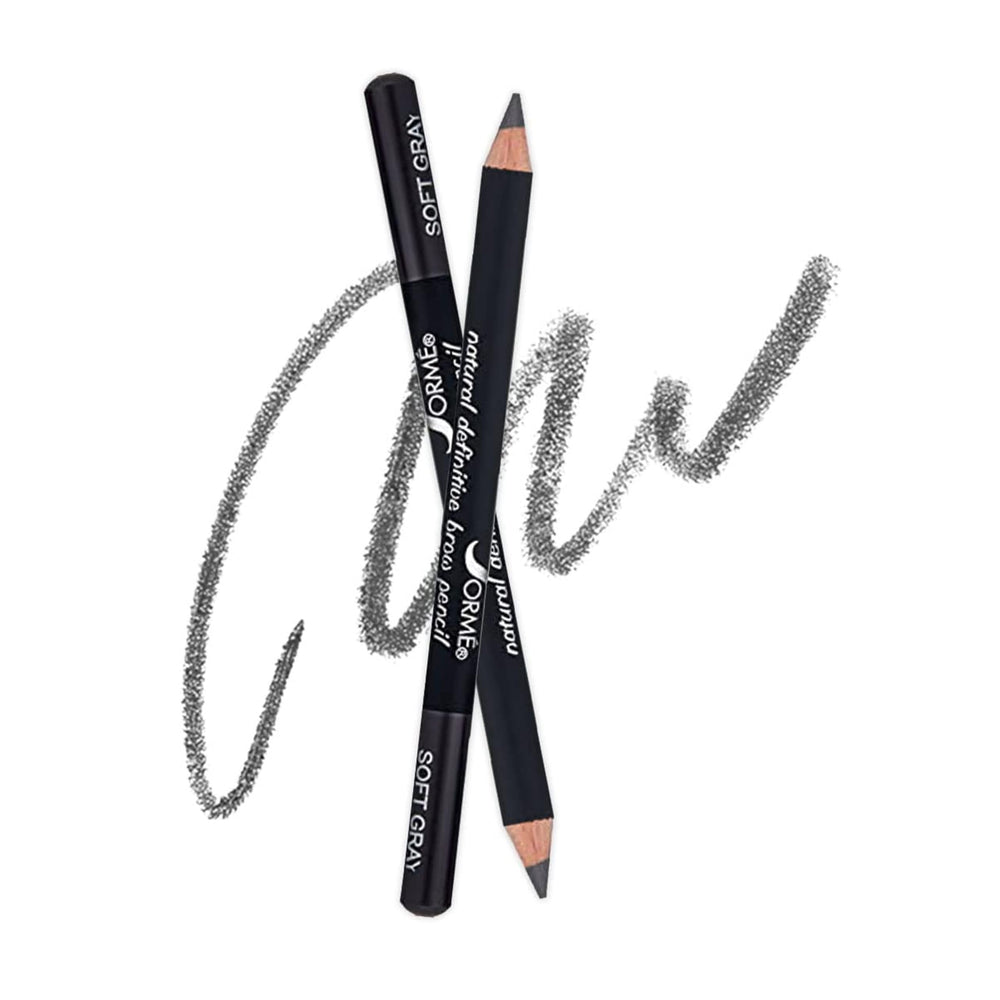 SORMÉ eyebrow pencil cap shows precise, smudge-resistant color for lasting brows