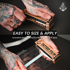 Sorry Mom tattoo bandage waterproof breathable film keeps ink protected while showering.