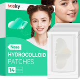 Sosky nose patches on the package highlight oil absorption overnight