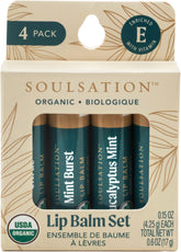 Soulsation lip balm Citrus tube ready for on-the-go hydration and soft lips.