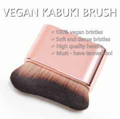 Soushop Self Tanner Brush uses soft artificial fibers for gentle blending