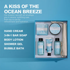 Spa Luxetique bubble bath image highlights luxurious foam for a comforting soak.