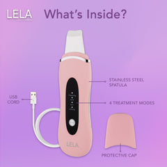 Spa Sciences LELA pore-extraction feature purifies skin and refines pores.