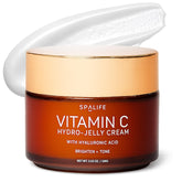 SpaLife Vitamin C Hydro cream jelly close-up shows rich texture for daily nourishment