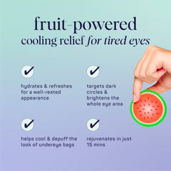 SpaLife watermelon-fruit-extract eye pads brightening eye area