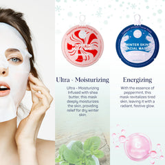 SpaLife Winter Skin Shea Butter mask provides deep hydration
