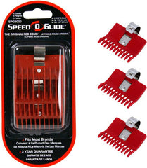 Speed O Guide SP-SP3000 comb close-up showing precision edges for clean, accurate cuts.
