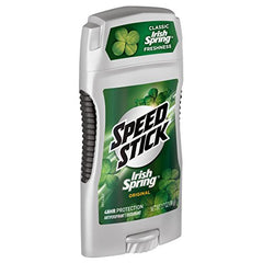 Speed Stick Irish Spring Original fragrance delivers a crisp scent for daily wear