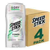 Speed Stick Men's Deodorant Fresh packshot with four-pack for daily protection.