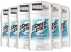 Speed Stick Ocean Surf deodorant application showing smooth glide for all-day freshness.