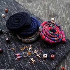 Spiral Lock Hair Tie soft handmade material highlights comfort during long wear.