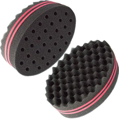 SPONG small holes hair sponge twists-dreads for textured hair definition.