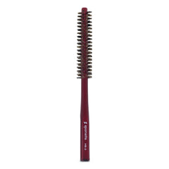 Spornette Mini Styler 0.75in barrel close-up showing boar bristles for smoothing