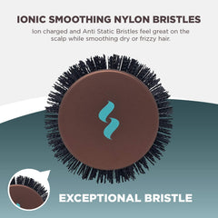 Spornette vented thermal barrel speeds drying with efficient airflow.
