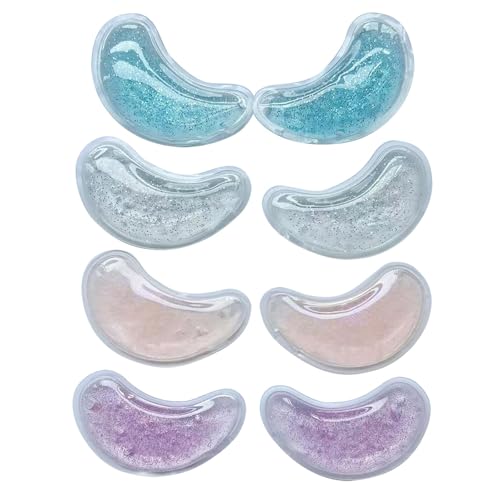 Sport Emblema cooling under-eye pads soothe puffiness and eye strain.